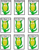 God Made Corn Template